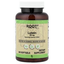 Root2®, Lutein Featuring Lutemax® 2020, 240 Softgels
