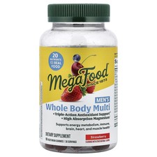 Men's Whole Body Multi Gummy, Strawberry, 90 Vegetarian Gummies