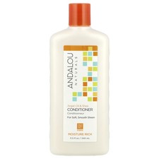Conditioner, Moisture Rich, Argan Oil & Shea, For Soft, Smooth Sheen, 11.5 fl oz