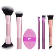 Big Blends Energy, Brush + Dual-Sided Puff Set, 6 Piece Set