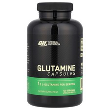 Glutamine, 240 Capsules (0.5 g per Capsule)