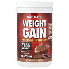 Naturade Weight Gain Chocolate 20 3 oz 576 g Gluten-Free, No Artificial Colors,