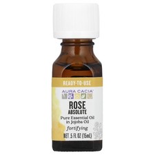 Aura Cacia, Rose Absolute, In Jojoba Oil, .5 fl oz (15 ml)