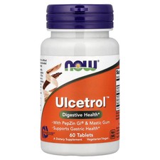 Now Foods Ulcetrol 60 Tablets GMP Quality Assured, Vegan, Vegetarian