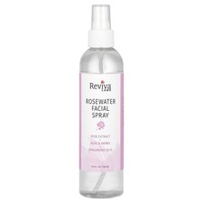 Reviva Labs Rosewater Facial Spray 8 oz 236 ml Cruelty-Free, Not Tested on