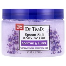 Epsom Salt Body Scrub, Lavender, 16 oz (454 g)