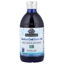 Dr. Formulated, Alaskan Cod Liver Oil, Lemon, 13.52 fl oz (400 ml)