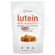 Lutein With Zeaxanthin, 240 Softgels
