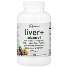 Liver+ Advanced, 240 Vegetarian Capsules