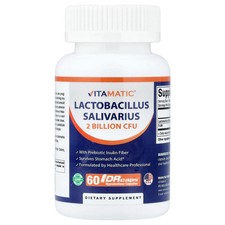 Lactobacillus Salivarius, 2 Billion CFU, 60 DRCaps®