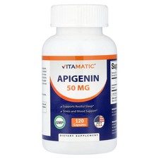 Apigenin, 50 mg, 120 Capsules
