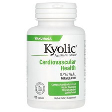 Aged Garlic Extract, Cardiovascular, Original Formula 100, 100 Capsules (300 mg