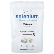 Selenium, 200 mcg, 500 Softgels