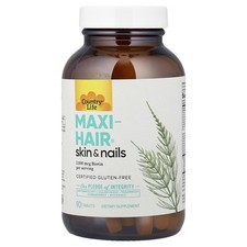 Country Life Maxi-Hair 90 Tablets Gluten-Free, GMP Quality Assured , Milk-Free,