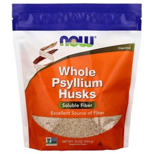 Whole Psyllium Husks, 16 oz (454 g)