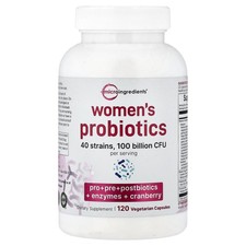 Women's Probiotics, 120 Vegetarian Capsules