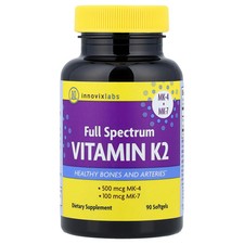 Vitamin K2, Full Spectrum, 90 Softgels