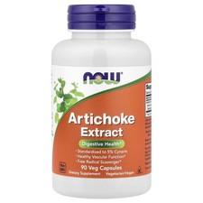 Now Foods Artichoke Extract 450 mg 90 Veggie Caps GMP Quality Assured, Vegan,