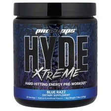 Hyde Xtreme, Hard-Hitting Energy Pre Workout, Blue Razz, 7.4 oz (210 g)