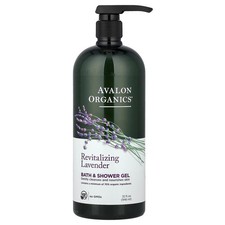 Bath & Shower Gel, Revitalizing Lavender, 32 fl oz (946 ml)