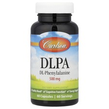 DLPA, DL-Phenylalanine, 500 mg, 60 Capsules