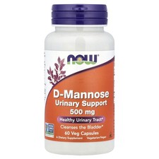 D-Mannose, 500 mg, 60 Veg Capsules