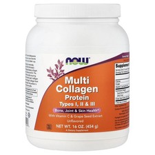 Multi Collagen Protein, Unflavored, 16 oz (454 g)