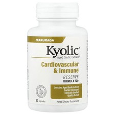 Aged Garlic Extract™, Cardiovascular & Immune, Reserve Formula 200, 60 Capsules