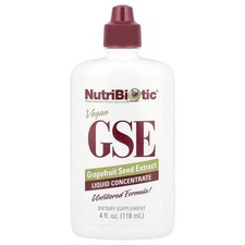Vegan GSE, Grapefruit Seed Extract, Liquid Concentrate, 100 mg, 4 fl oz (118 ml)