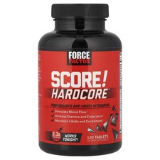 SCORE! Hardcore®, Performance and Libido Intensifier, 120 Tablets