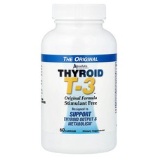 Thyroid T-3™, Original Formula, 60 Capsules