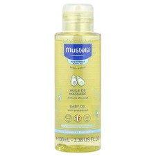 Baby Oil with Avocado Oil, 3.38 fl oz (100 ml)