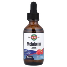 Melatonin, Natural Raspberry, 1.85 fl oz (55 ml)