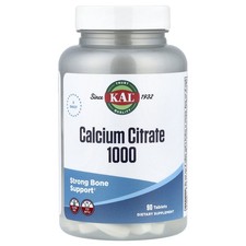 Calcium Citrate 1000, 90 Tablets (333 mg per Tablet)
