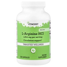L-Arginine HCl, 200 Capsules (900 mg per Capsule)