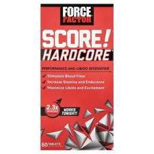 SCORE! Hardcore®, Performance and Libido Intensifier, 60 Tablets