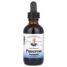 Christopher s Original Formulas Pancreas Formula 2 fl oz 59 ml Chemical-Free