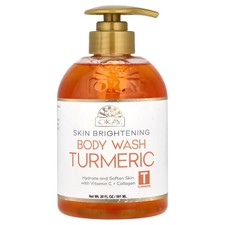 Skin Brightening, Body Wash, Turmeric, 20 fl oz (591 ml)