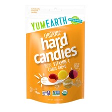 Organic Hard Candies, Vitamin C, Citrus Grove, 3.3 oz (93.6 g)