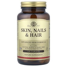 Skin, Nails & Hair, Advanced MSM Formula, 120 Tablets