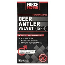 Fundamentals, Deer Antler Velvet (IGF-1), 60 Capsules