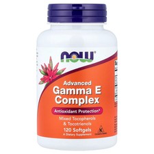 Now Foods Gamma E Complex Advanced 120 Softgels GMP Quality Assured