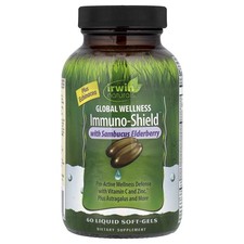 Global Wellness Immuno-Shield® with Sambucus Elderberry, 60 Liquid Soft-Gels