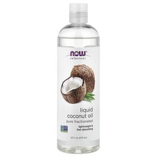 Solutions, Liquid Coconut Oil, Pure Fractionated, 16 fl oz (473 ml)