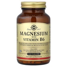 Magnesium With Vitamin B6, 250 Tablets