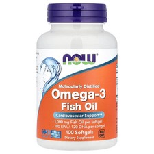 Omega-3 Fish Oil, 100 Softgels