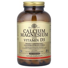Calcium Magnesium with Vitamin D3, 300 Tablets