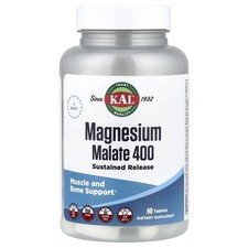KAL Magnesium Malate 400 90 Tablets Vegetarian
