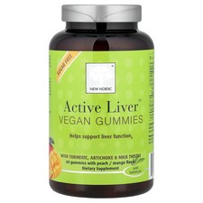 Active Liver™ Vegan Gummies, Peach/Mango, 60 Gummies