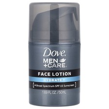 Men + Care®, Face Lotion, Hydrate +, SPF 15, 1.69 fl oz (50 ml)